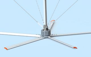 厂房用工业吊扇实现持续安静的自然风